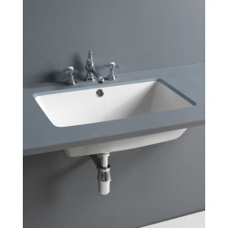 Lavabo sottopiano rettangolare