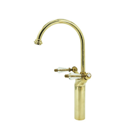 Armatur i massiv messing - 3010 HL Dronning 1 hul