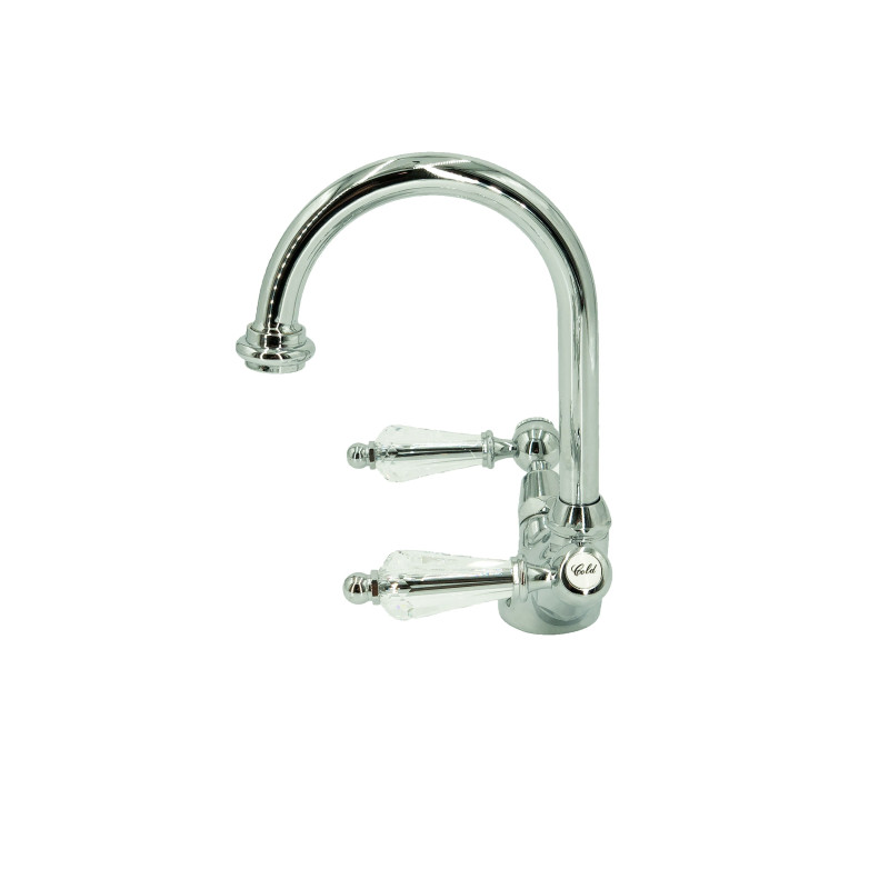 Faucets in solid brass - 3010 S Queen 1 hole faucet