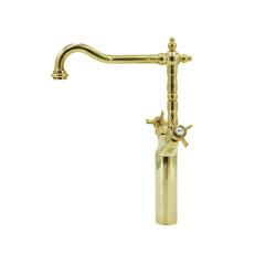 Faucets in solid brass - 6007 HL Waterspring 1 hole