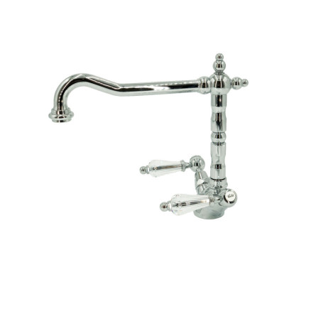 Armaturer i massiv messing - 6007 Dronning 1 hul