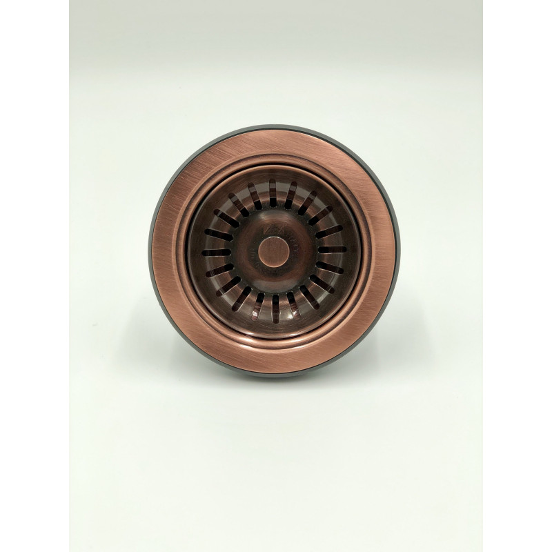 Strainer waste  for kitchen sink copper