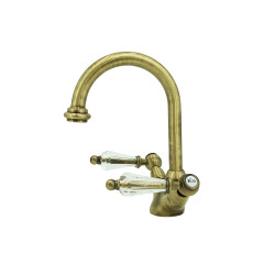 Faucets in solid brass - 3010 S Queen 1 hole faucet