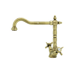 Faucets in solid brass - 6007 Waterspring 1 hole