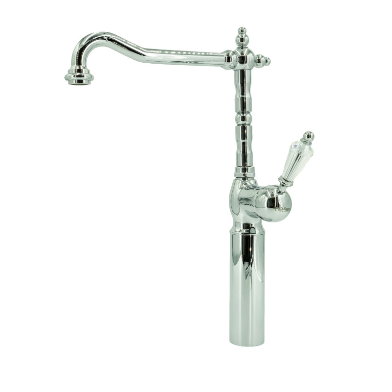 Faucets in solid brass - 10560 HL Queen 1 hole