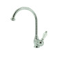 Armatur i massiv messing - 10560 B Dronning 1 hul Armatur i massiv messing - 10560 B Dronning 1 hul