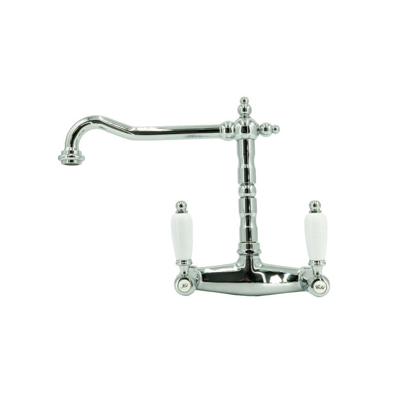 Faucets in solid brass - 3013 Penelope wall mounted