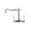 Faucets in solid brass - 3013 Penelope wall mounted