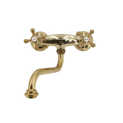 Faucets in solid brass - 3011 Ulisse wall mounted