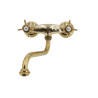 Faucets in solid brass - 3011 Waterspring wall mounted