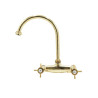 Faucets in solid brass - 3012 Waterspring wall mounted