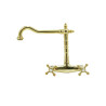 Faucets in solid brass - 3013 Ulisse wall mounted