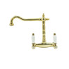 Faucets in solid brass - 3013 Penelope wall mounted