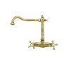 Faucets in solid brass - 3013 Ulisse wall mounted