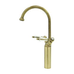 Faucets in solid brass - 3010 HL Queen 1 hole