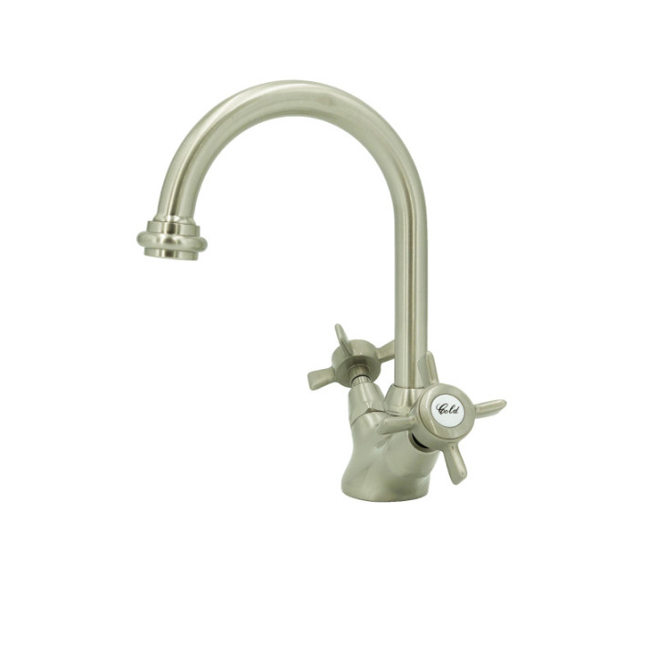 Armaturer i massiv messing - 3010 S Waterspring 1 hul