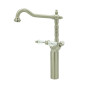 Armatur i massiv messing - 6007 HL Dronning 1 hul