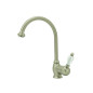 Armatur i massiv messing - 10560 B Dronning 1 hul Armatur i massiv messing - 10560 B Dronning 1 hul