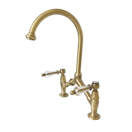 Armaturer i massiv messing - Cucina 221 Dronning bridge model