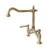 Faucets in solid brass -  Cucina 222 Queen bridge model