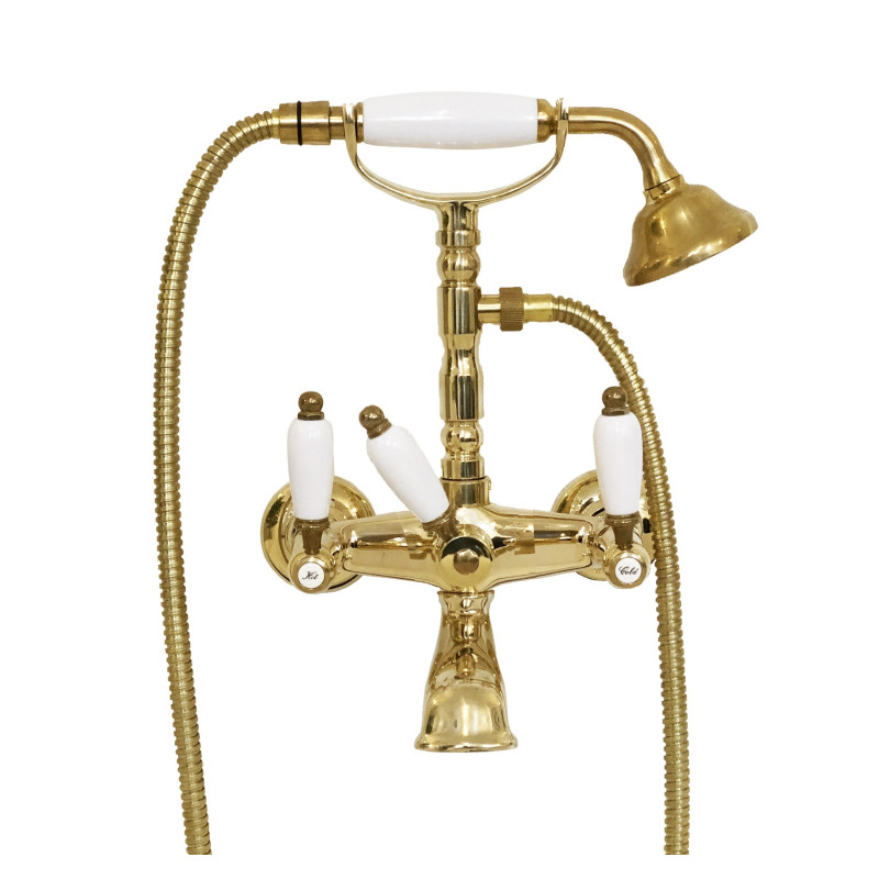 Faucets in solid brass - 6000 Penelope for bathtub