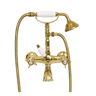 Armaturer i massiv messing - 6000 Waterspring badekar
