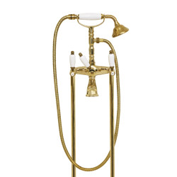 Faucets in solid brass - 6000 + 6020 Penelope for bathtub