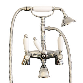 Armaturer i massiv messing - 6002 Penelope til badekar