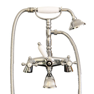 Armaturer i massiv messing - 6002 Ulisse til badekar