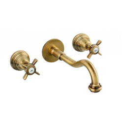 Faucets in solid brass - 6018 Waterspring  wall mounting