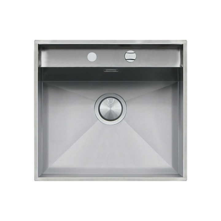 Køkkenvask firkantet Lab 57×51 cm stålvask