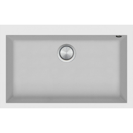 Køkkenvask firkantet Soul 79.5×50.5 cm hvid
