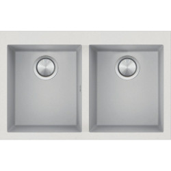 Kitchen sink square Soul 79×50 cm white