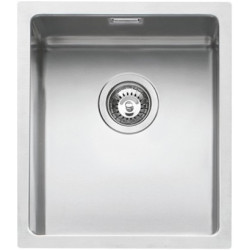 Kitchen sink square bowl 34 ×40 cm with radius 15