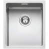 Kitchen sink square bowl 34 ×40 cm with radius 15