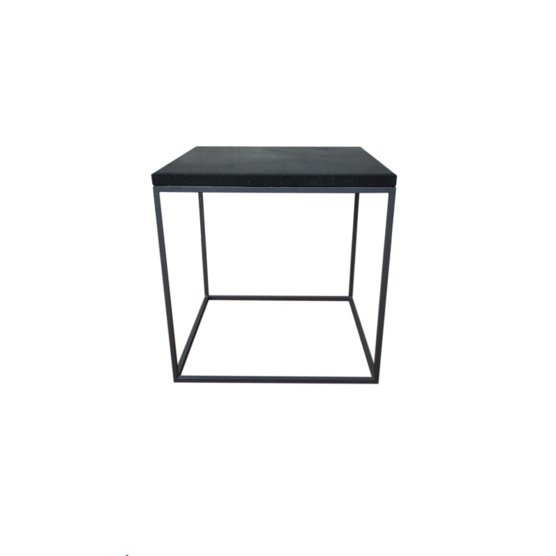 Sofa Table Etna In Lava Stone 40x40x40 Sofa Table Etna In Lava Stone 40x40x40