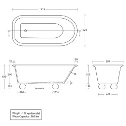 Bathtub - Stanlake