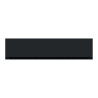 ICON EXCLUSIVE warming drawer built-in black stainless steel