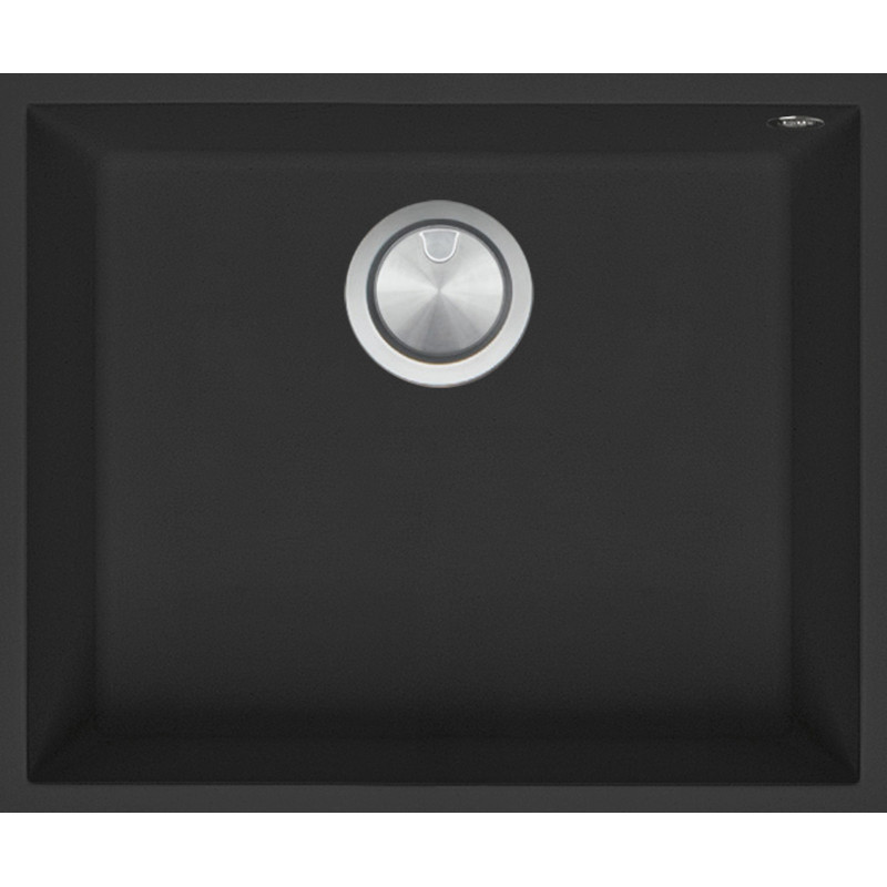 Kitchen sink square Soul 50×40 cm undermounted black Kitchen sink square Soul 50×40 cm undermounted black