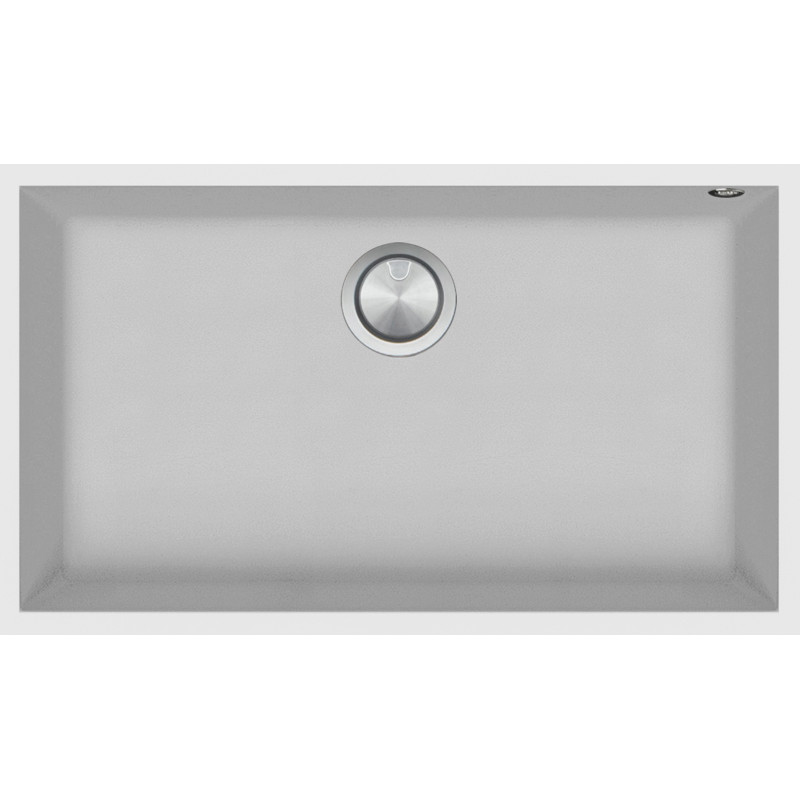Kitchen sink square Soul 72.5×40 cm undermounted white Kitchen sink square Soul 72.5×40 cm undermounted white