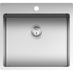 Kitchen sink square B_Smart 55x50,5 cm with radius “10”