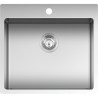 Kitchen sink square B_Smart 55x50,5 cm with radius “10”