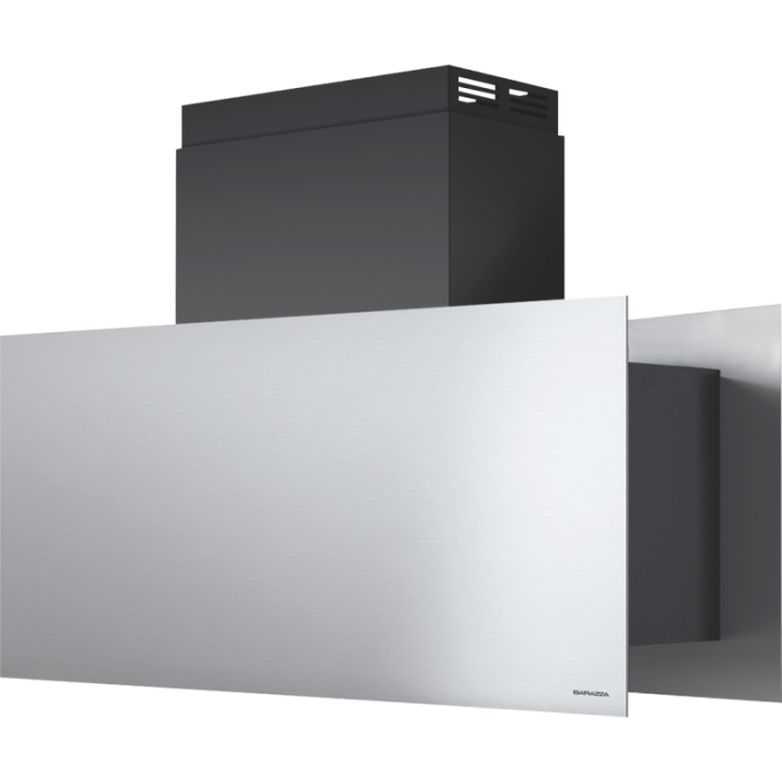 Emhætte ø 90 cm Stål