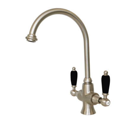 Armaturer i massiv messing - 105 Onyx 1 hul