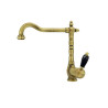 Faucets in solid brass - 10560 Onyx 1 hole