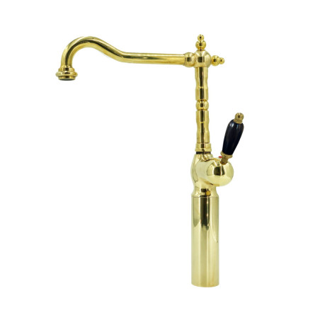 Armaturer i massiv messing - 10560 HL Onyx 1 hul