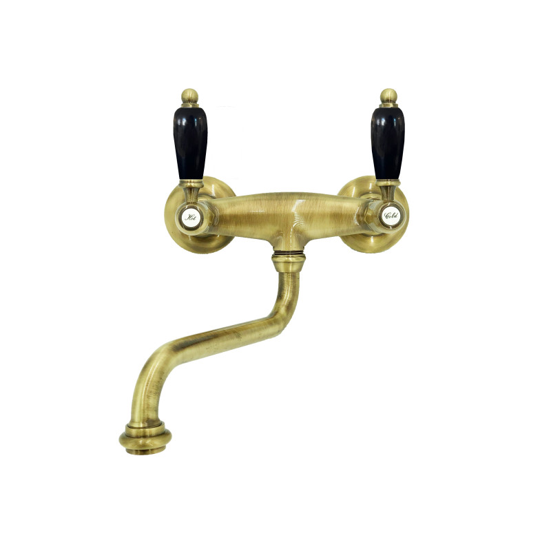 Faucets in solid brass - 3011 Onyx wall mounted