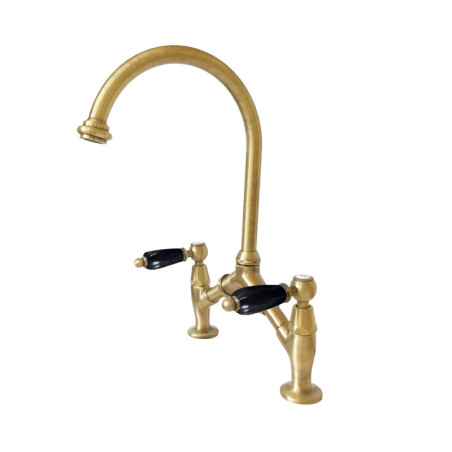 Armaturer i massiv messing - Cucina 221 Onyx bro model