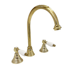 Faucets in solid brass - 6004 Penelope 3-hole