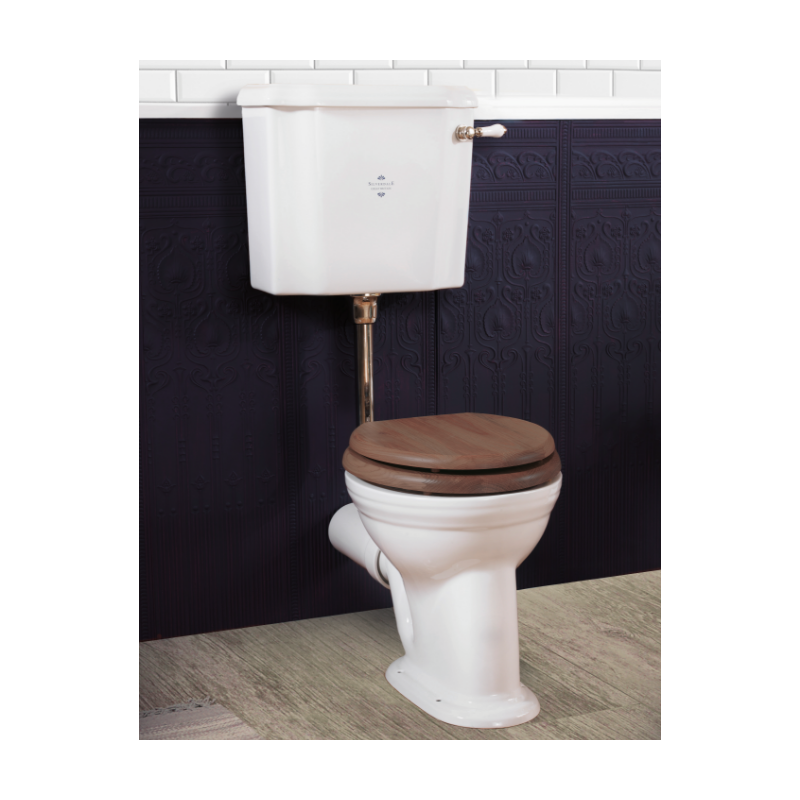Victorian pan and low level cistern